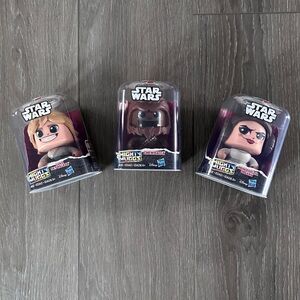 Bundle of 3 NIB Star Wars Collectible Mighty Muggs
